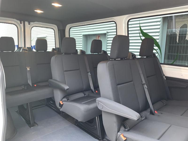 Mercedes Sprinter 9 Sitzer Innenraum